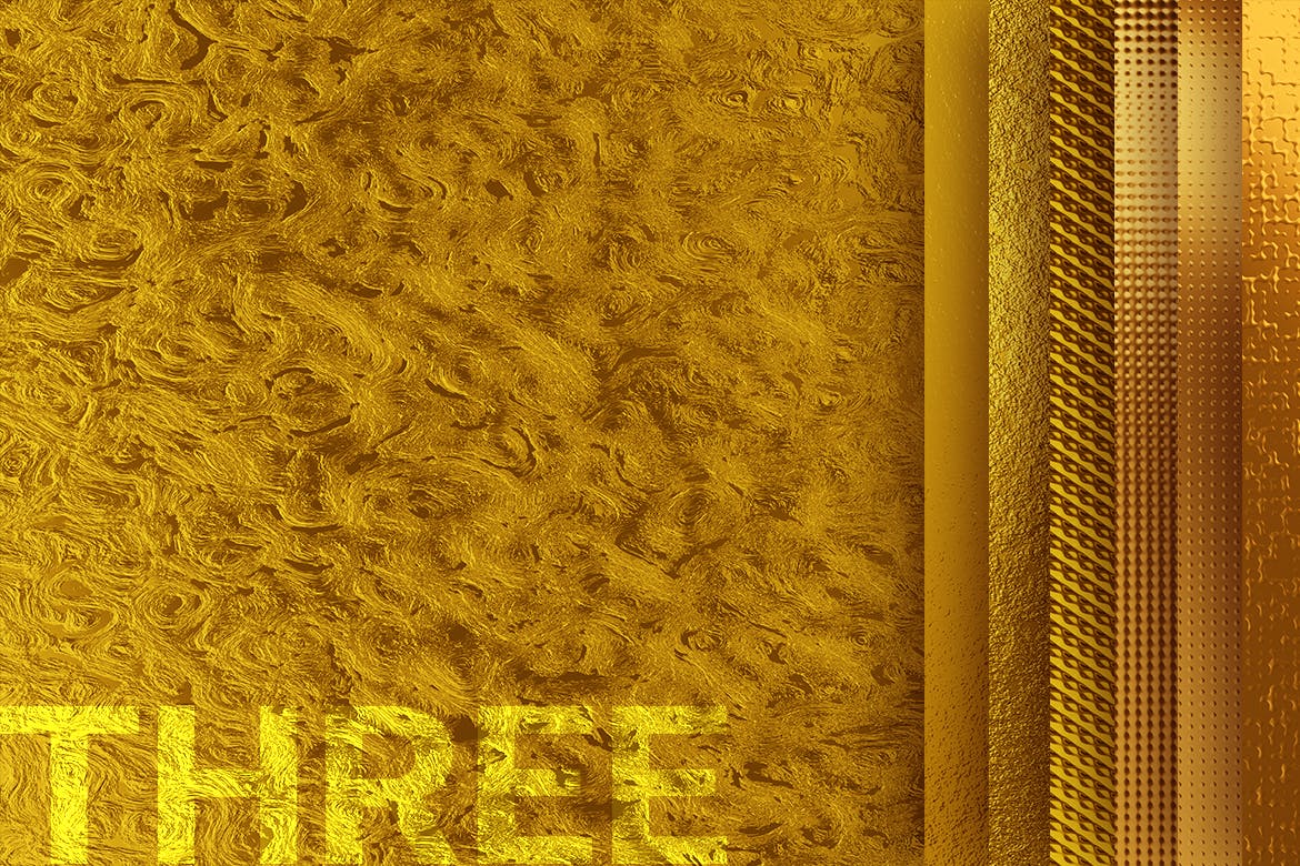 7个时尚高品质土豪金背景底纹纹理素材包