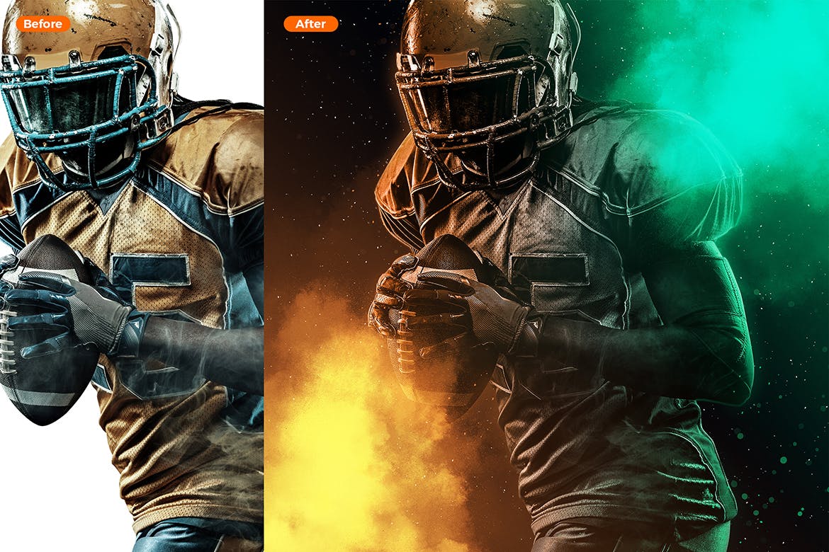 超酷炫游戏电影场景PS动作素材