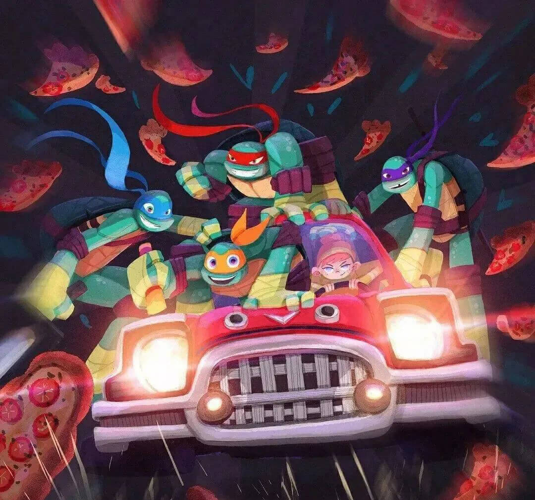 BEATRICE的插画风格太好看了，我们为你带来了她的作品集、噪点颗粒笔刷以及纹理背景