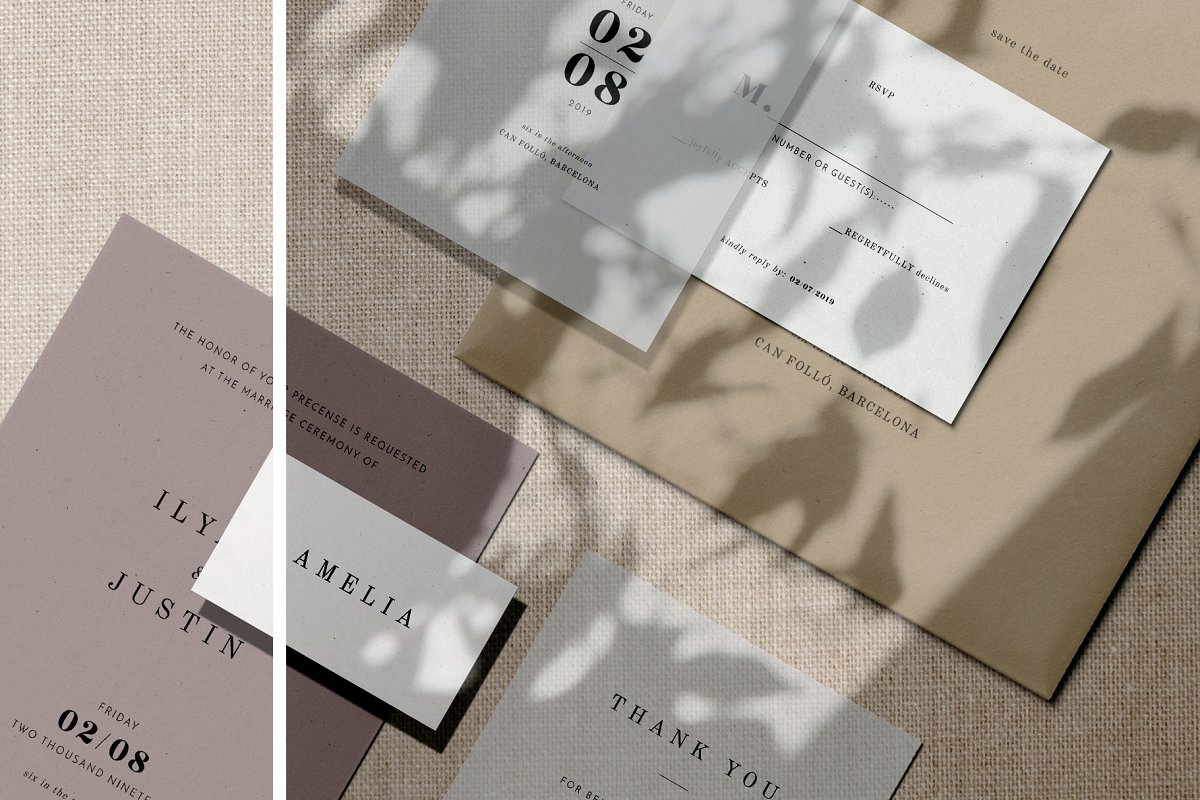 16个自然光影照片PSD素材包下载