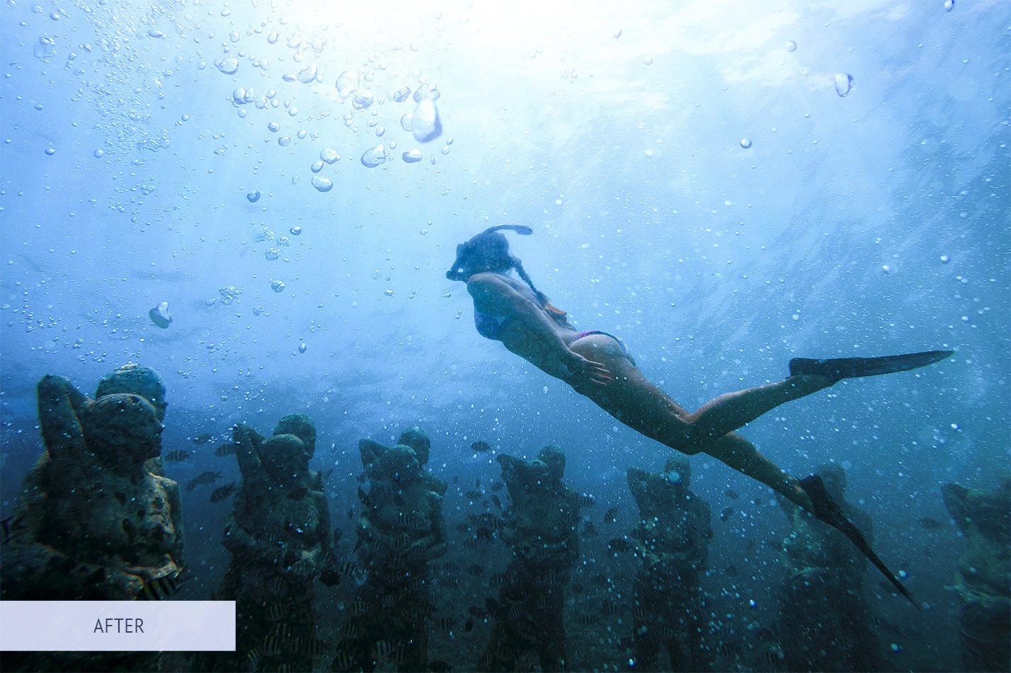 30个水下海洋效果高清图片PNG素材包