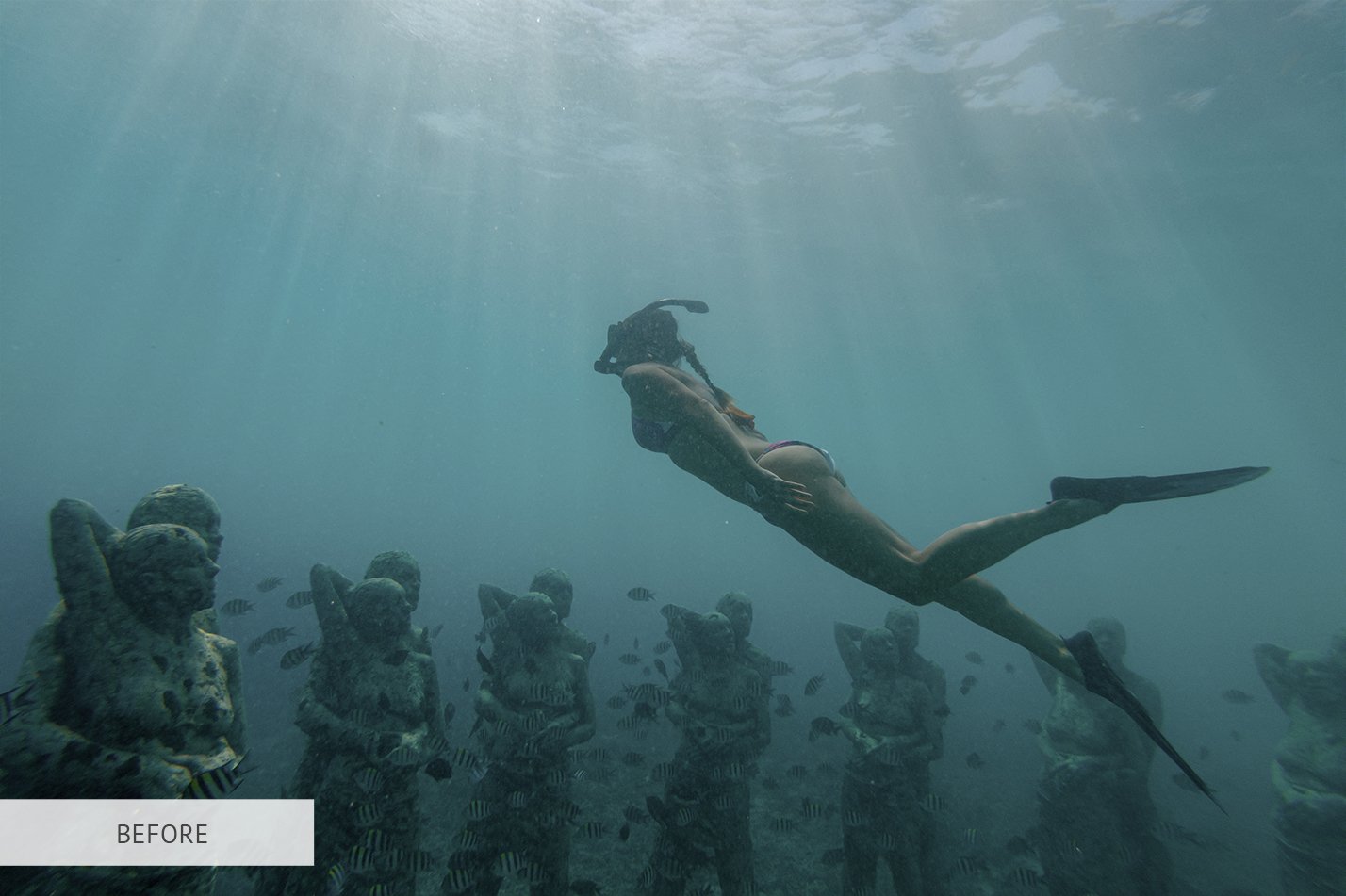 30个水下海洋效果高清图片PNG素材包