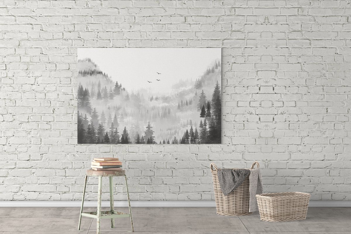 34个植物森林树叶花草PS笔刷套件