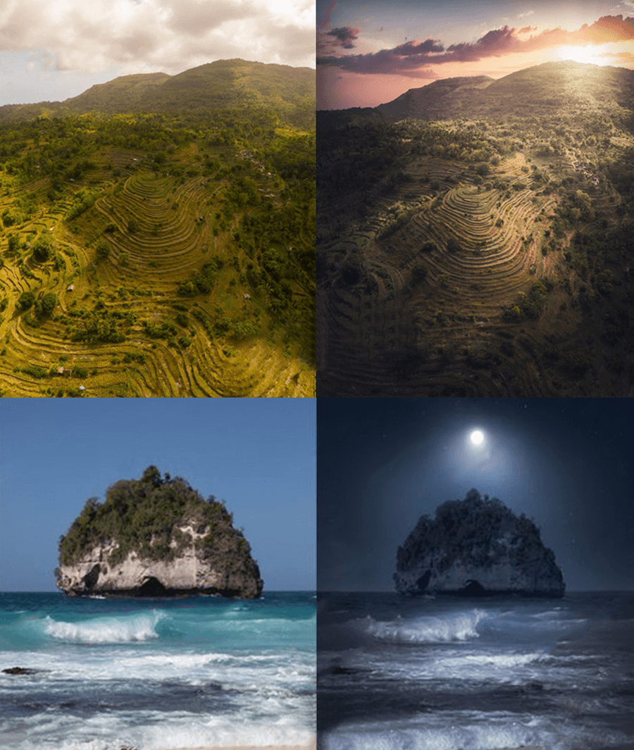 60个PS笔刷一键安装套装，刷天，刷云，刷月亮，万物都能刷出来