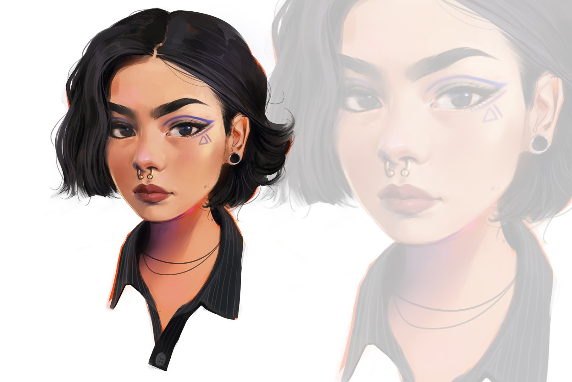 50个高质量动漫绘图必备Sut笔刷素材