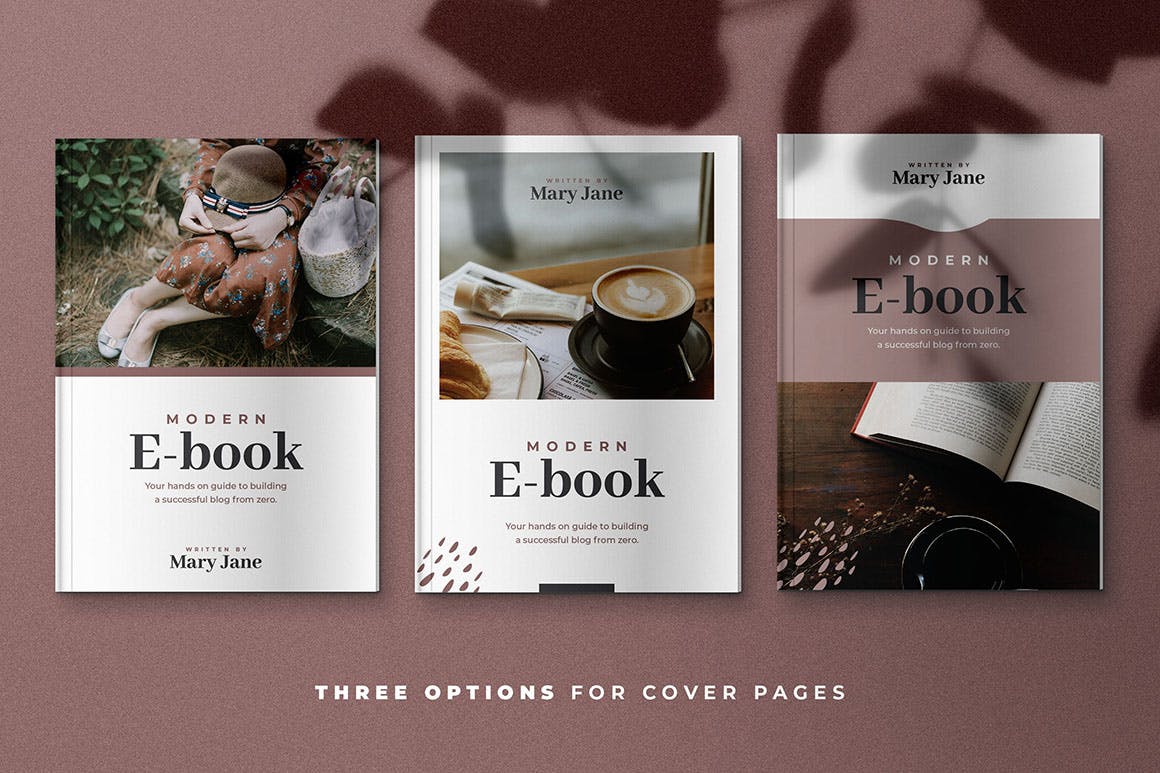 30个高端时尚电子书杂志画册设计素材