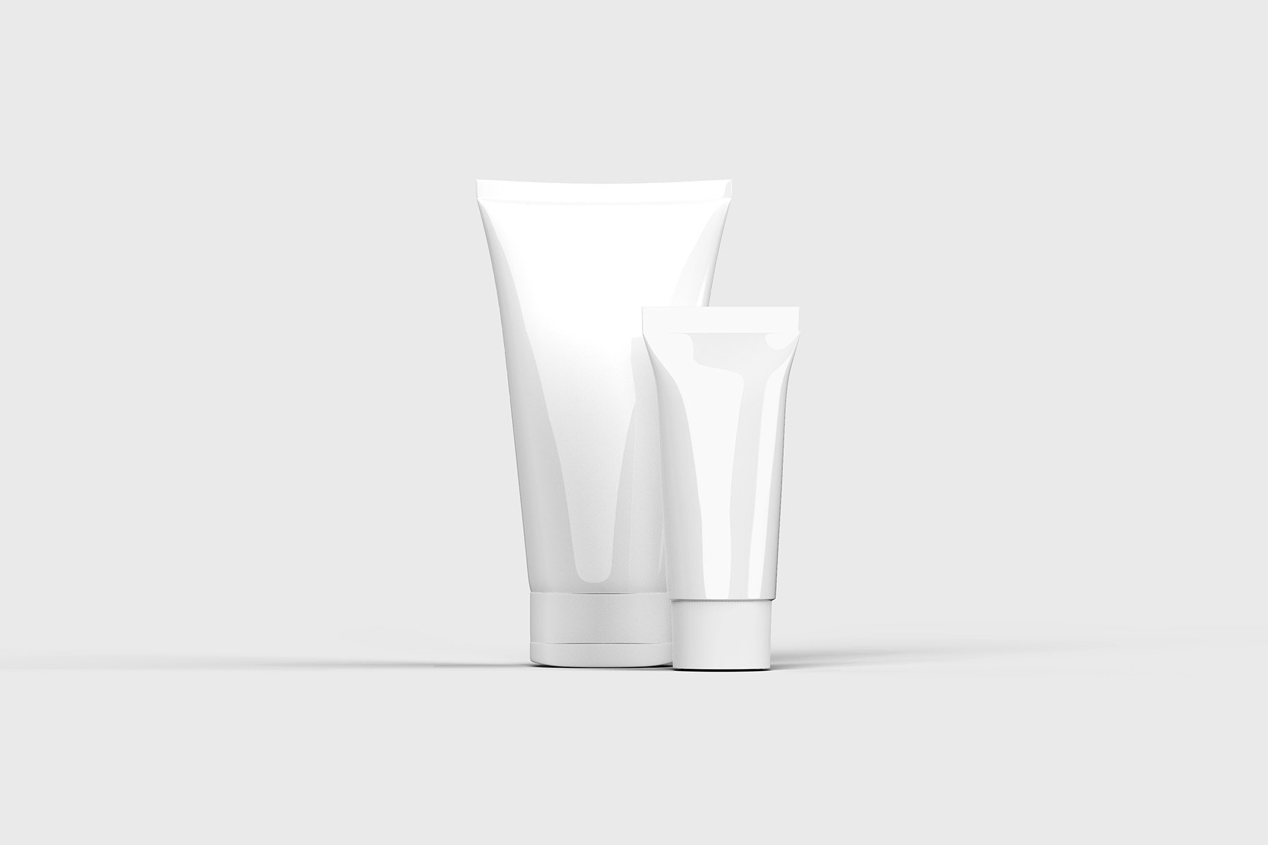 8个化妆品套装品牌/VI包装设计样机PSD素材包