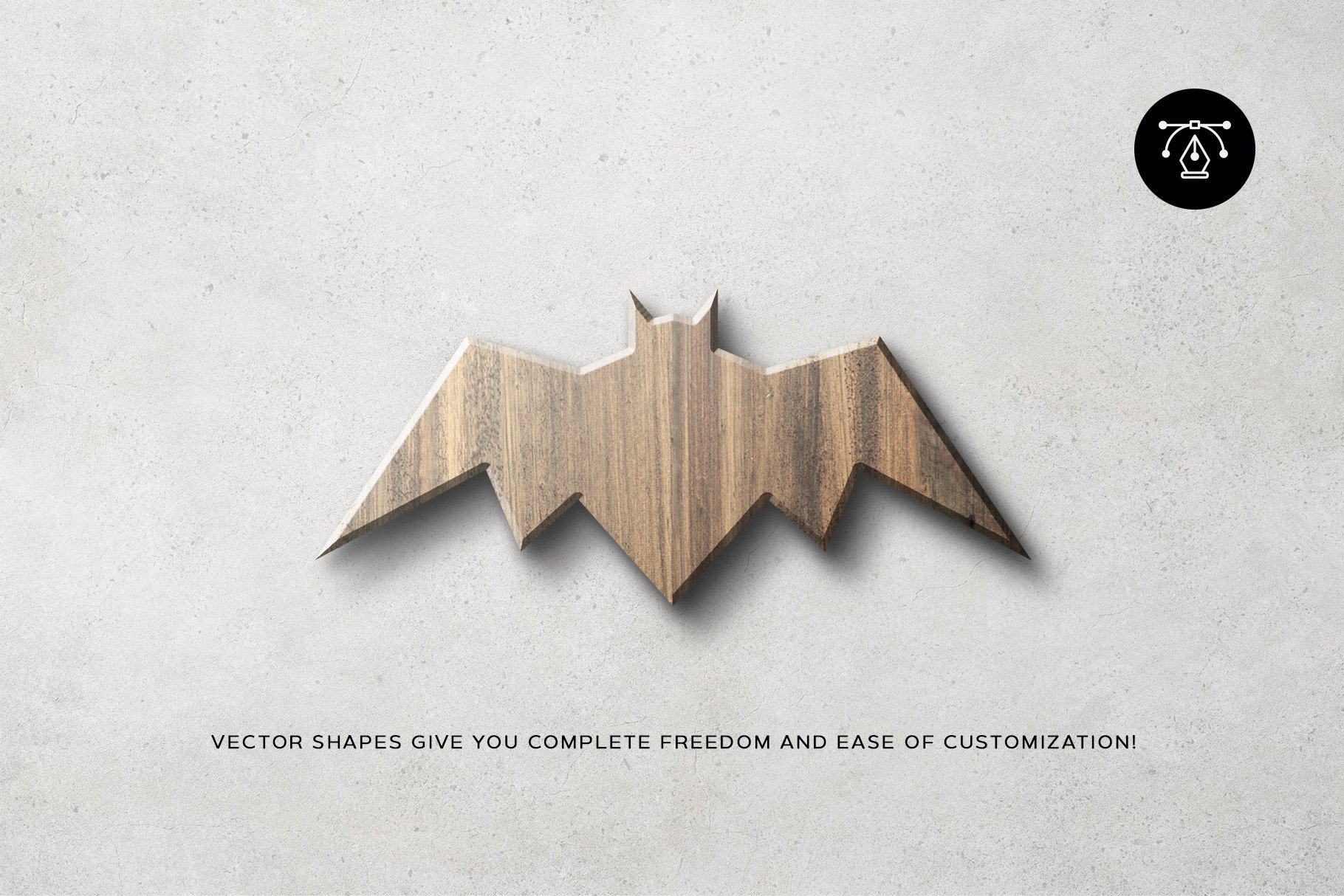 逼真企业木牌品牌Logo展示样机素材