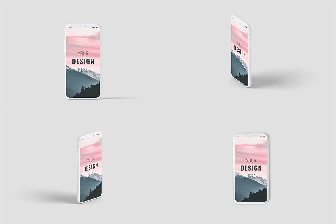 12个高品质手机APP UI样机展示素材