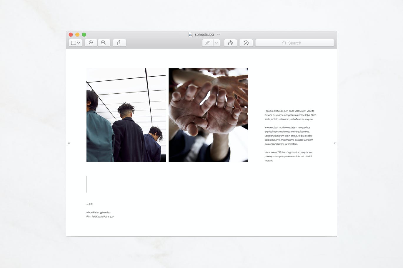 一套极简风格产品VI画册模板源文件下载
