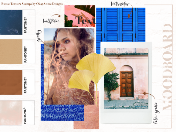 适用于Procreate应用的复古风格笔刷