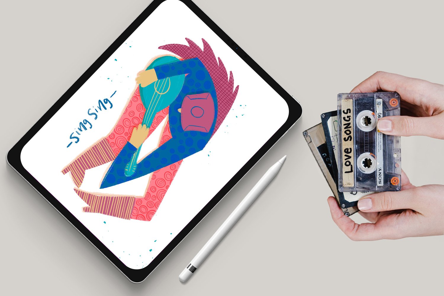 80个手绘图案Procreate笔刷打包下载