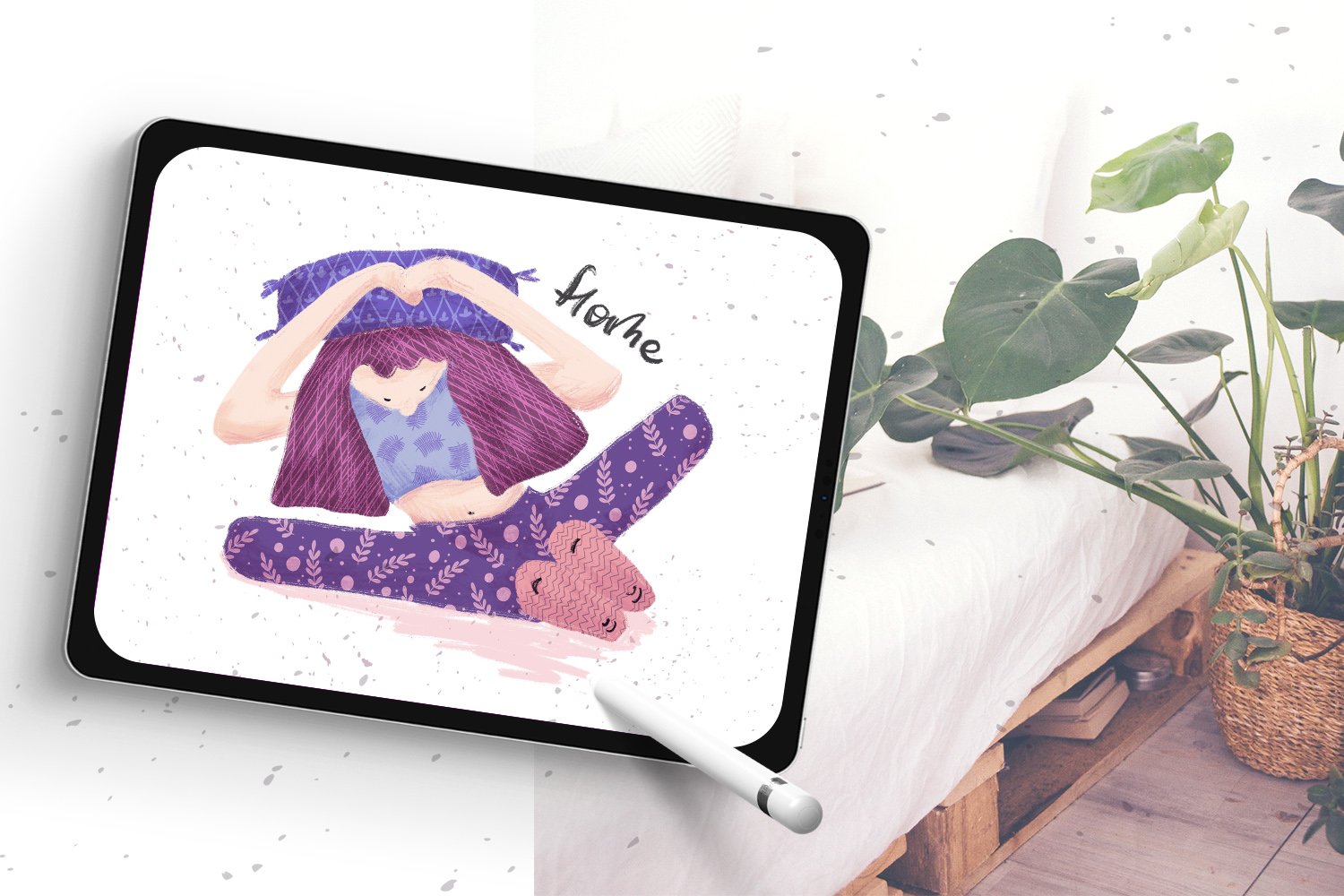 80个手绘图案Procreate笔刷打包下载