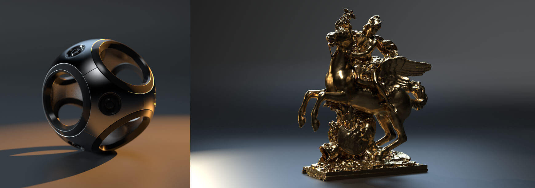 C4D Redshift 渲染器 照明场景预设