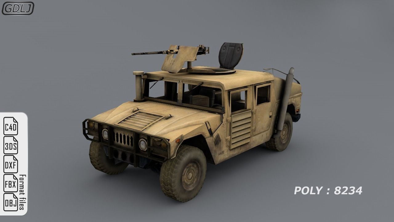 一套军事模型游戏坦克模型C4D素材模型合集下载