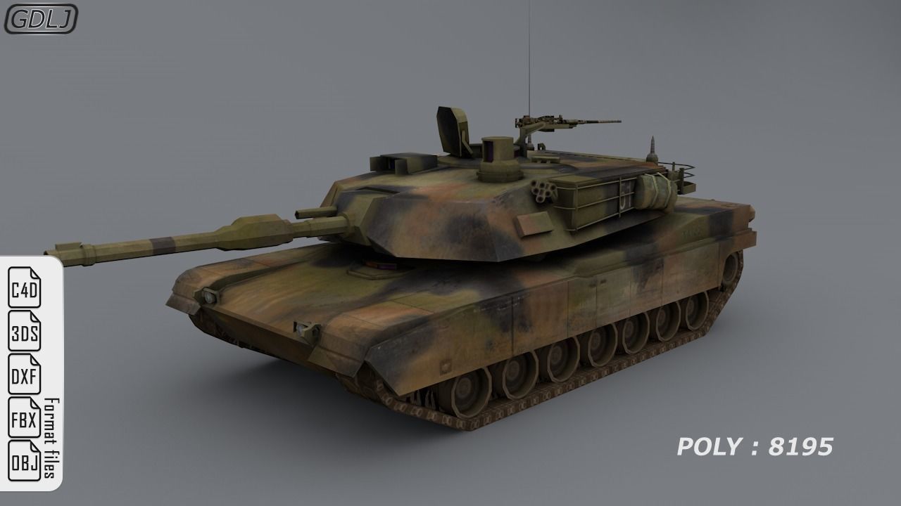 一套军事模型游戏坦克模型C4D素材模型合集下载