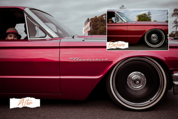 15个汽车照片调色处理Lightroom预设