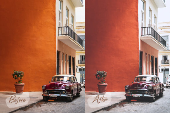 15个汽车照片调色处理Lightroom预设