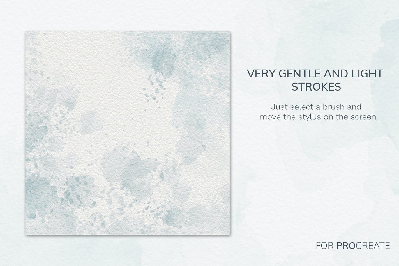 Procreate专用典牙初夏水彩小清新画笔套装for iPad