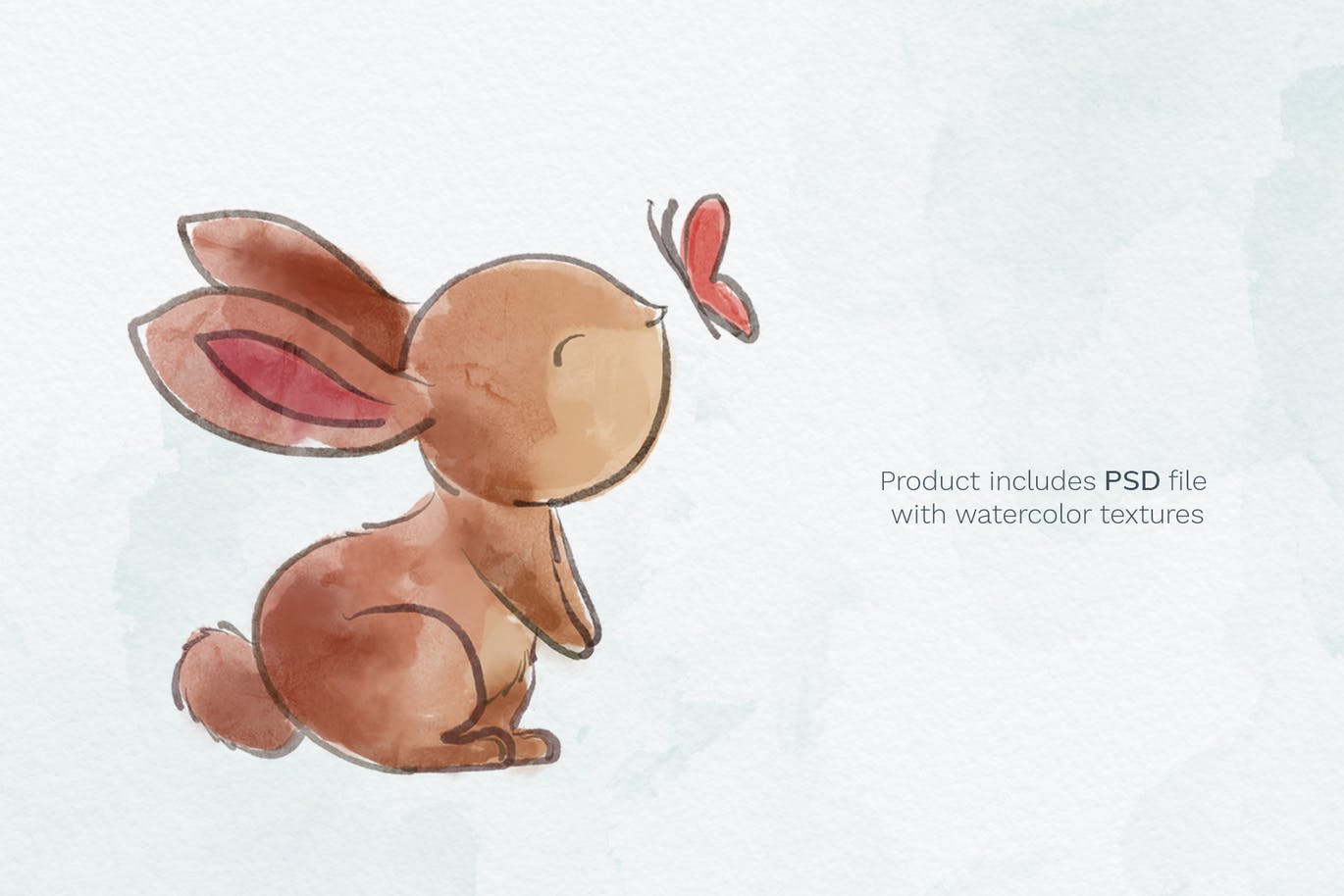 Procreate专用典牙初夏水彩小清新画笔套装for iPad