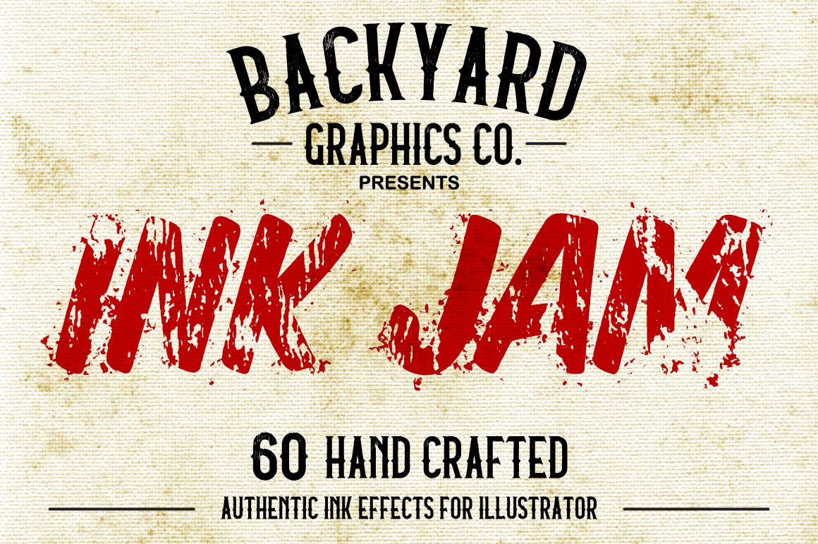 4个非常潮的Illustrator矢量AI笔刷素材