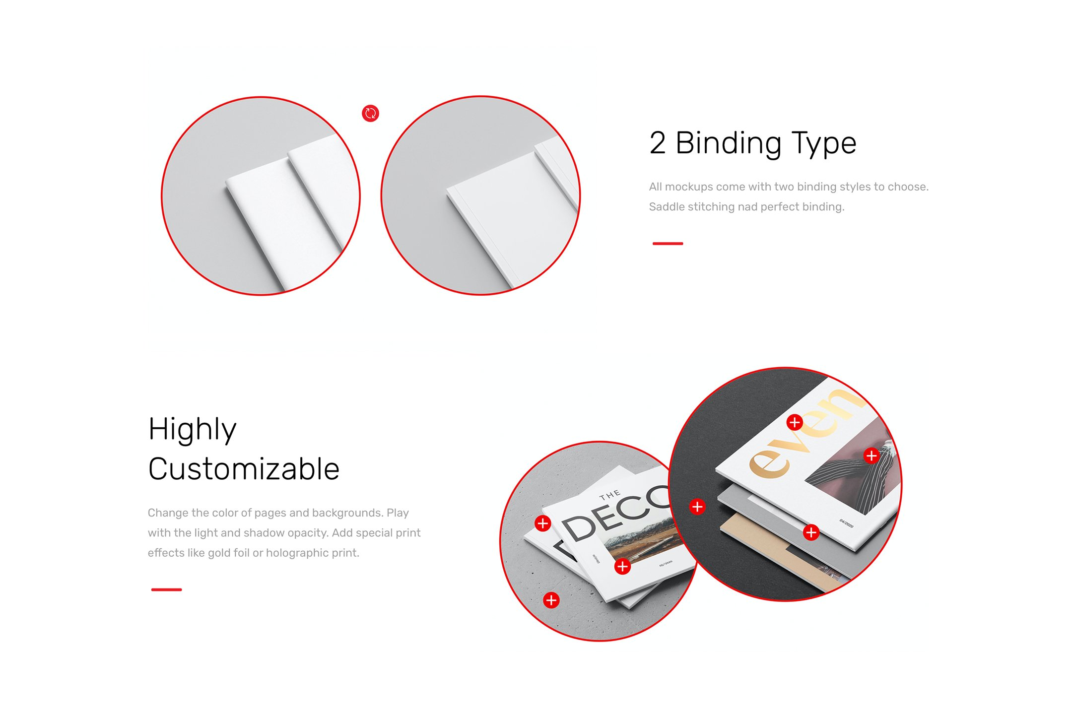 50+超全杂志效果图展示样机PSD素材打包下载