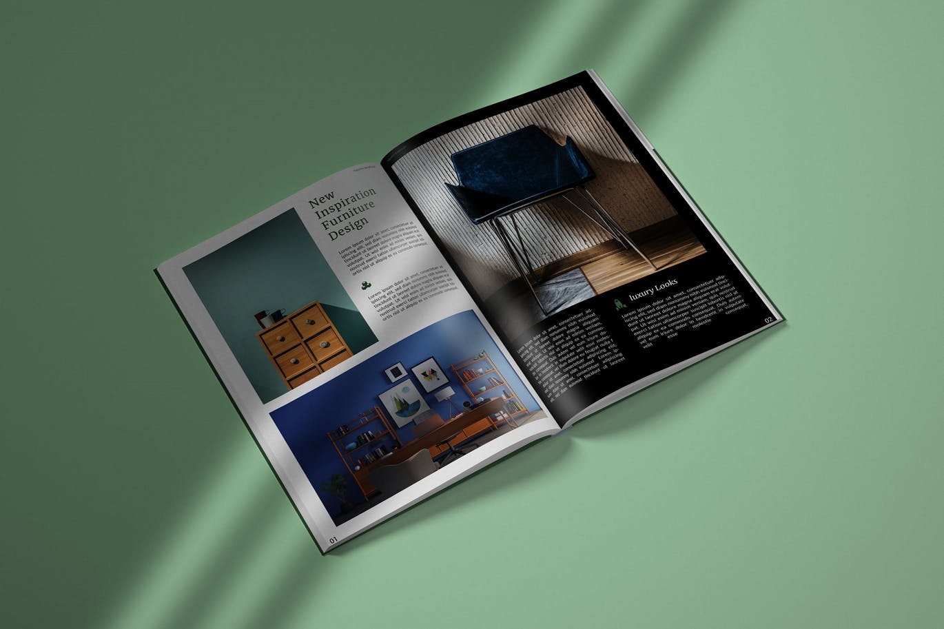 优雅时尚简约多用途高品质杂志房地产楼书品牌手册宣传册设计模板