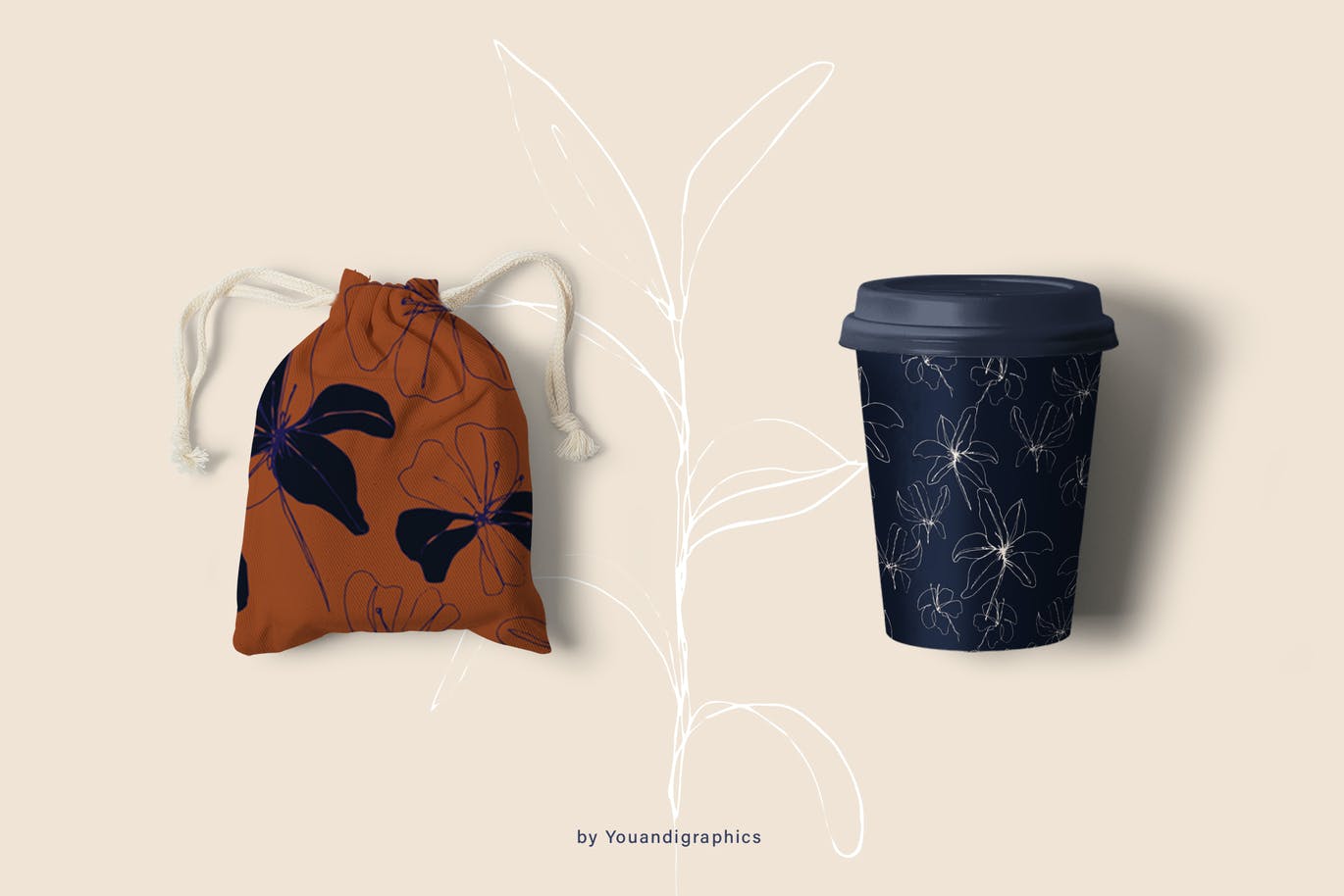 44个优雅时尚高端花园元素背景底纹纹理合集