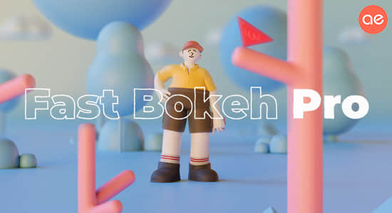 快速景深模糊插件专业版 Fast Bokeh Pro v1.4.2 Mac/Win中文汉化破解版