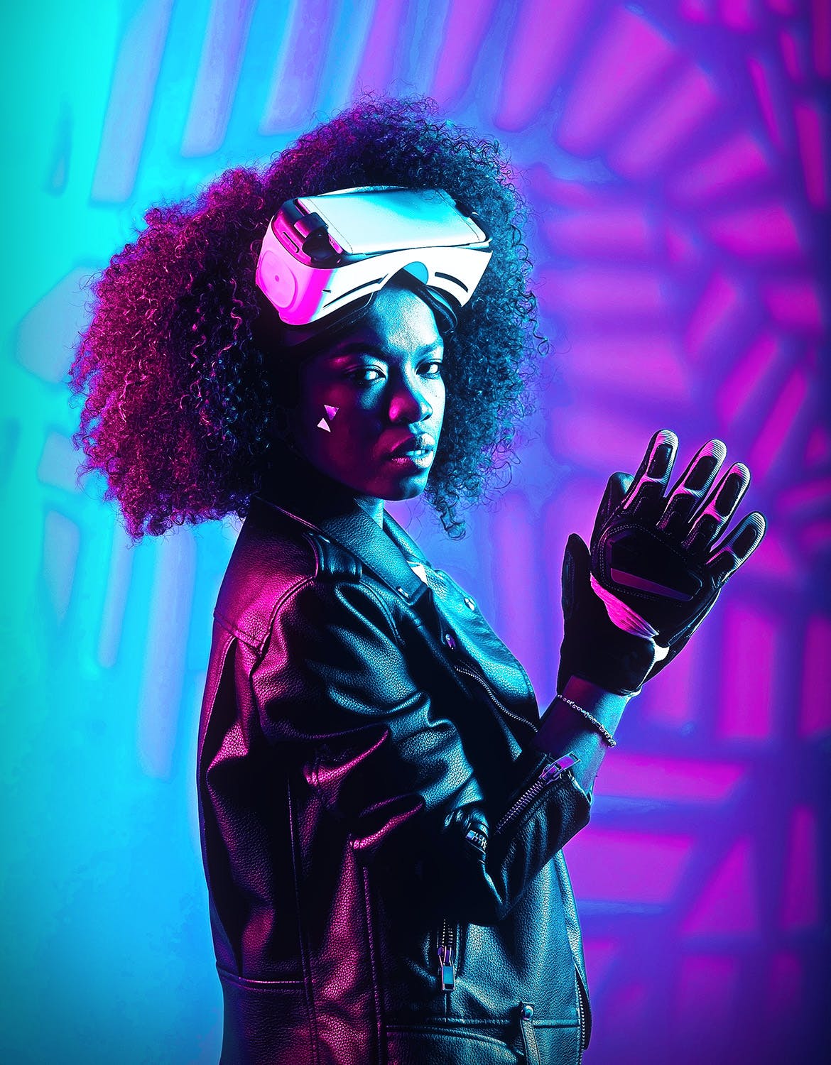 一套非常高级的数码朋克PS动作下载