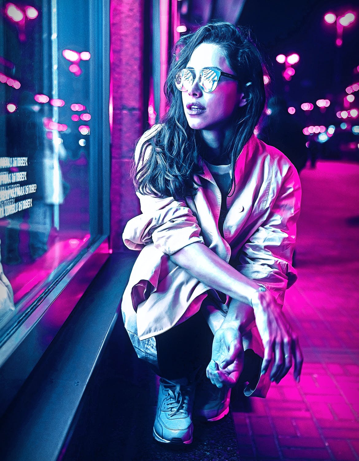 一套非常高级的数码朋克PS动作下载