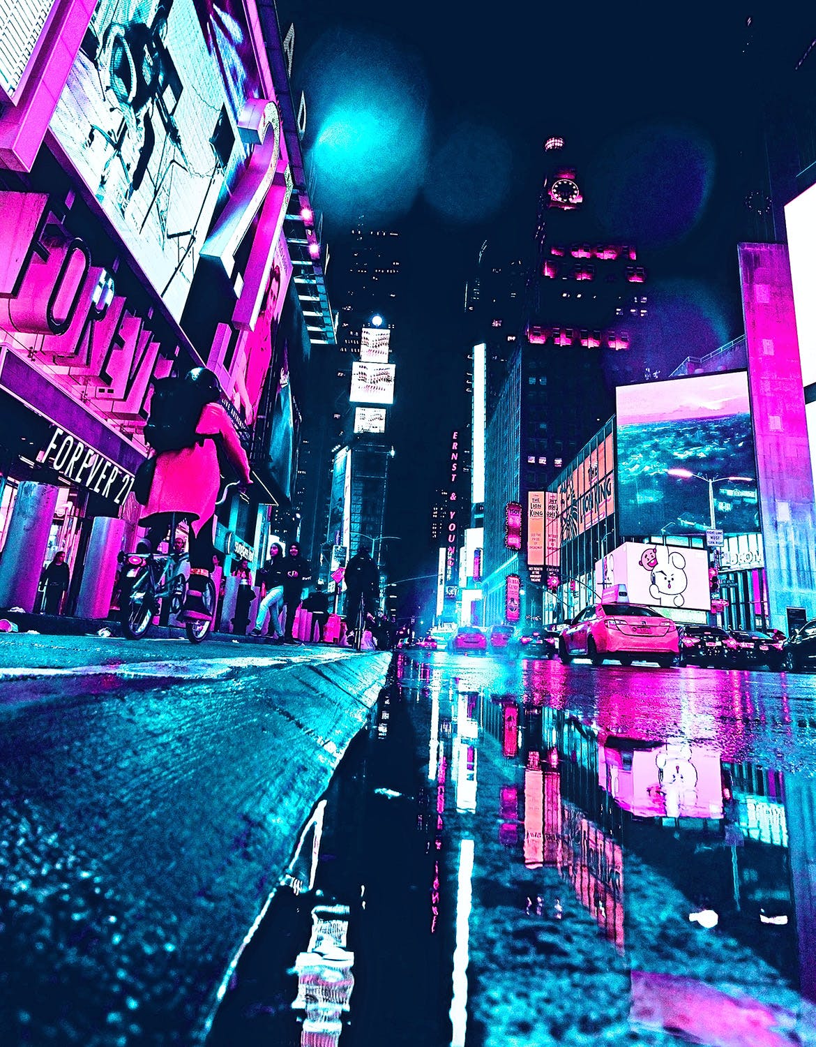 一套非常高级的数码朋克PS动作下载