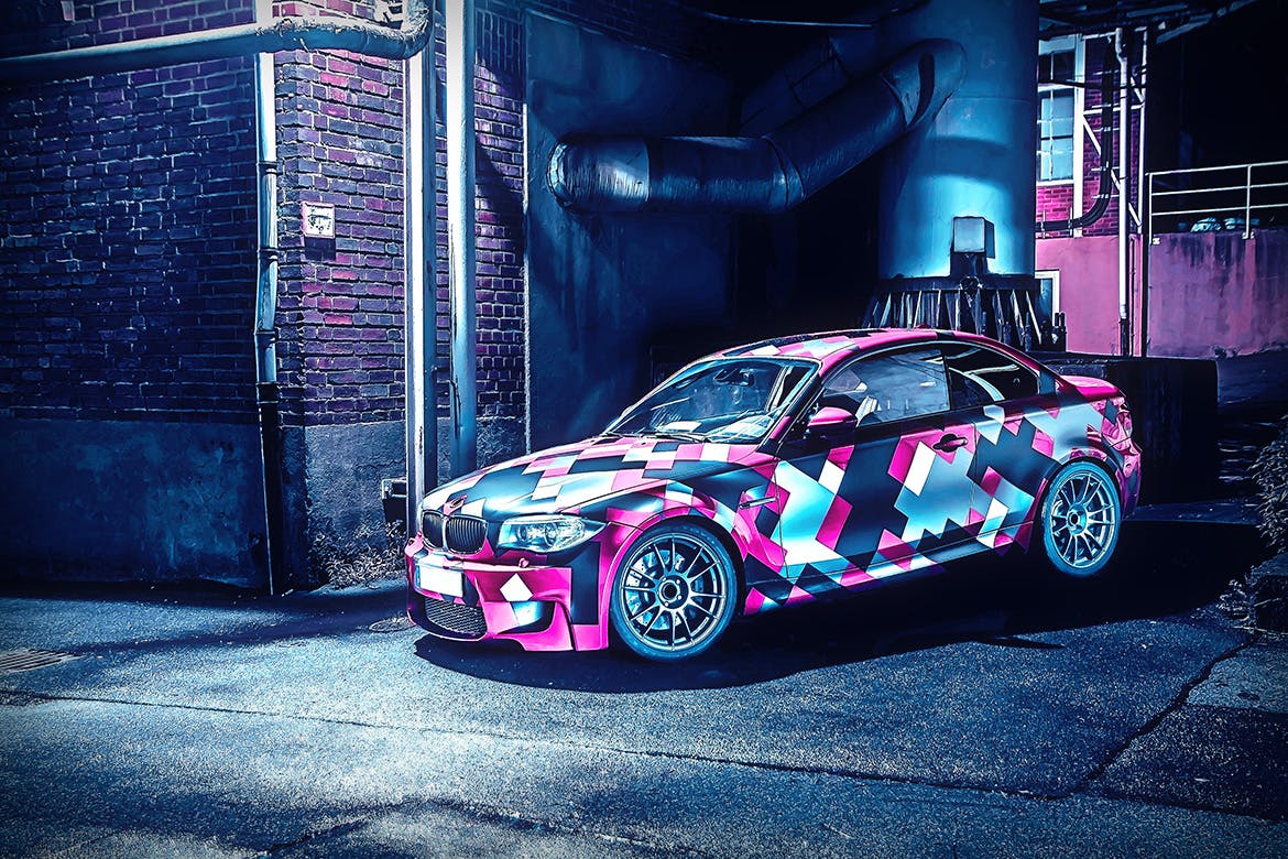 一套非常高级的数码朋克PS动作下载