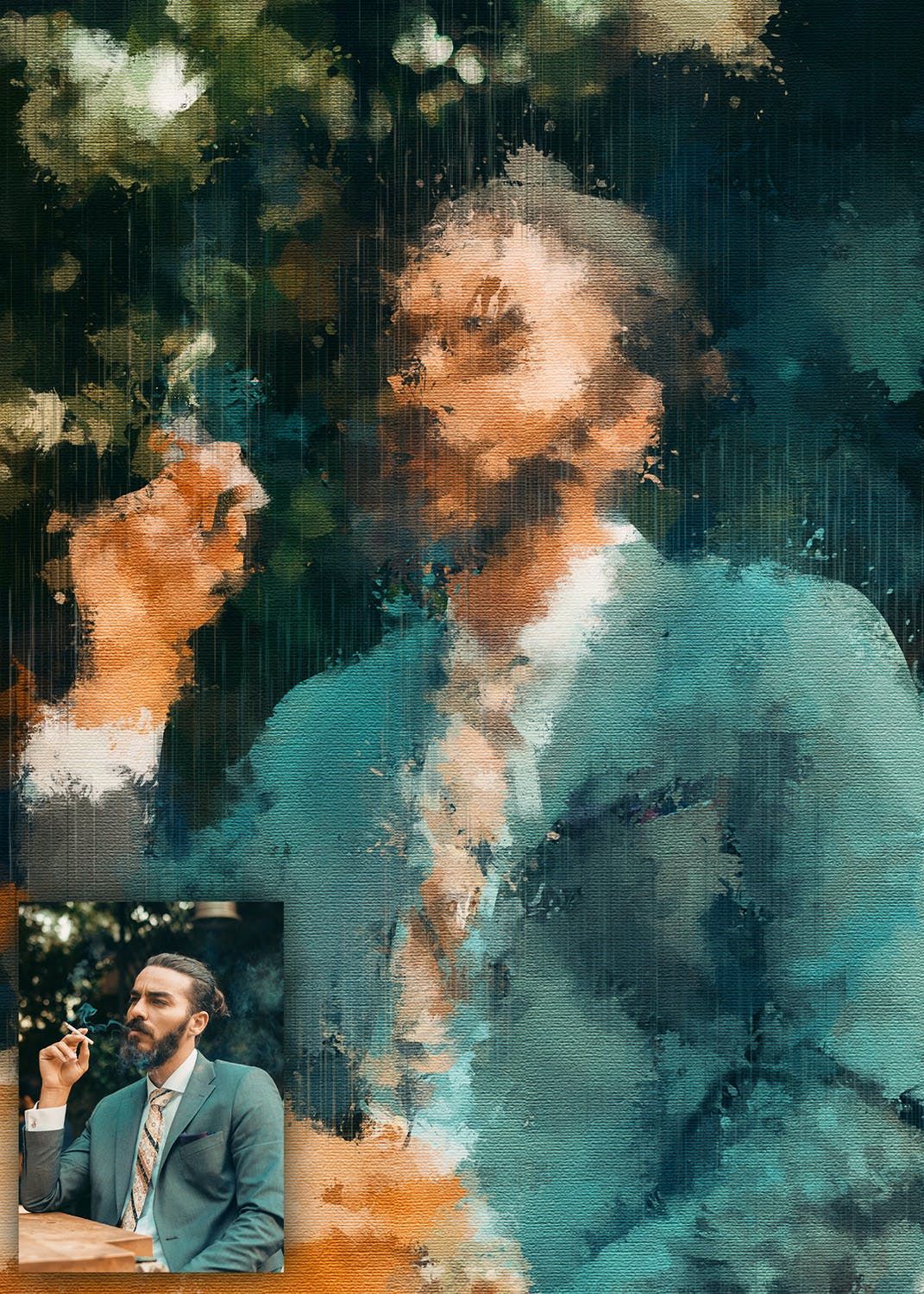 超级逼真的人物绘画动作下载