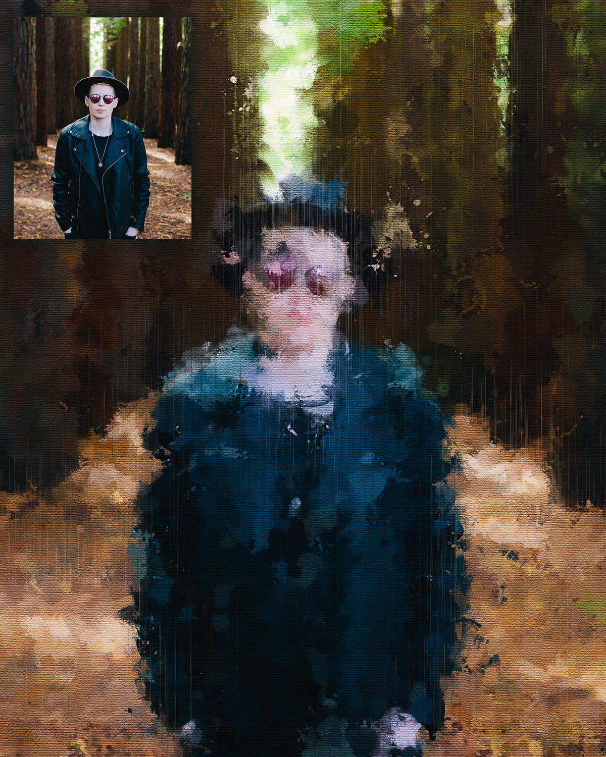 超级逼真的人物绘画动作下载