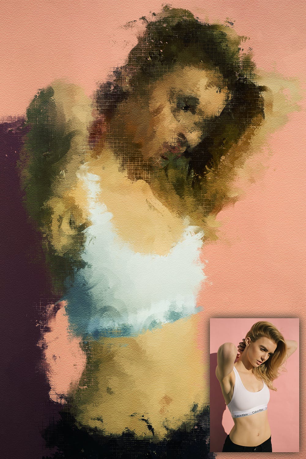 超级逼真的人物绘画动作下载