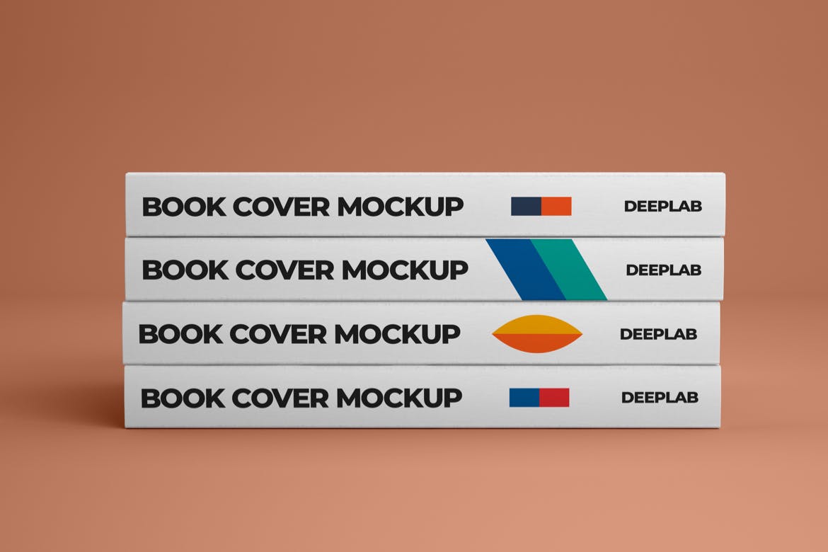 高品质精美书籍画册宣传册杂志VI设计样机展示PSD样机模型