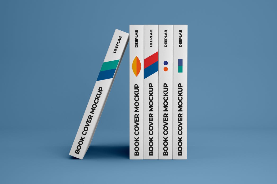 高品质精美书籍画册宣传册杂志VI设计样机展示PSD样机模型