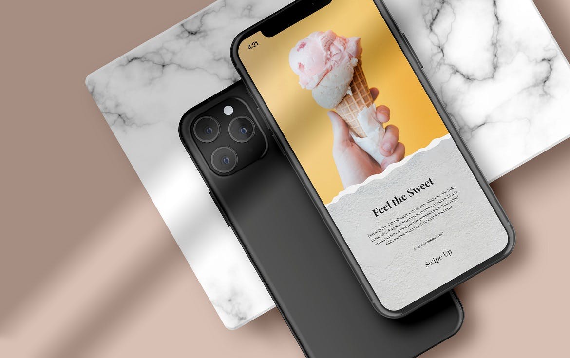 一套手机样机PSD模型素材