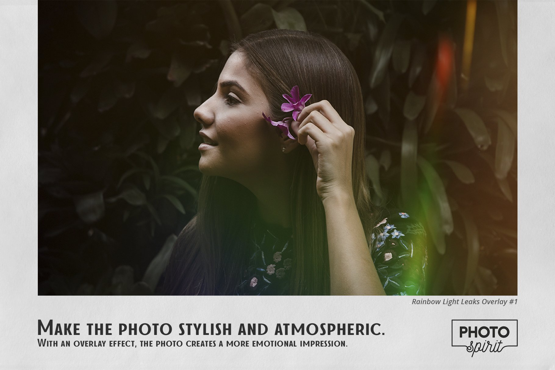 60个彩虹漏光照片JPG叠层素材