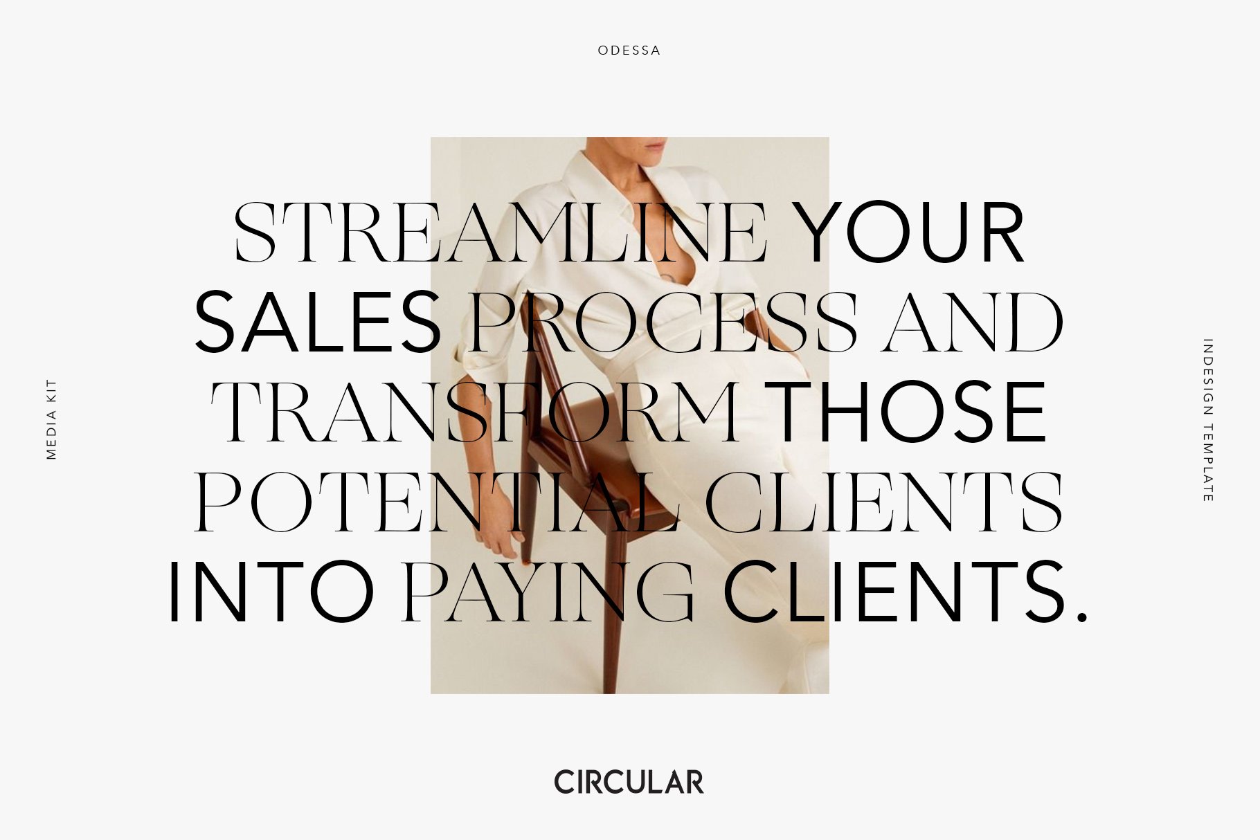 极简主义风品牌指南服务手册媒体套件