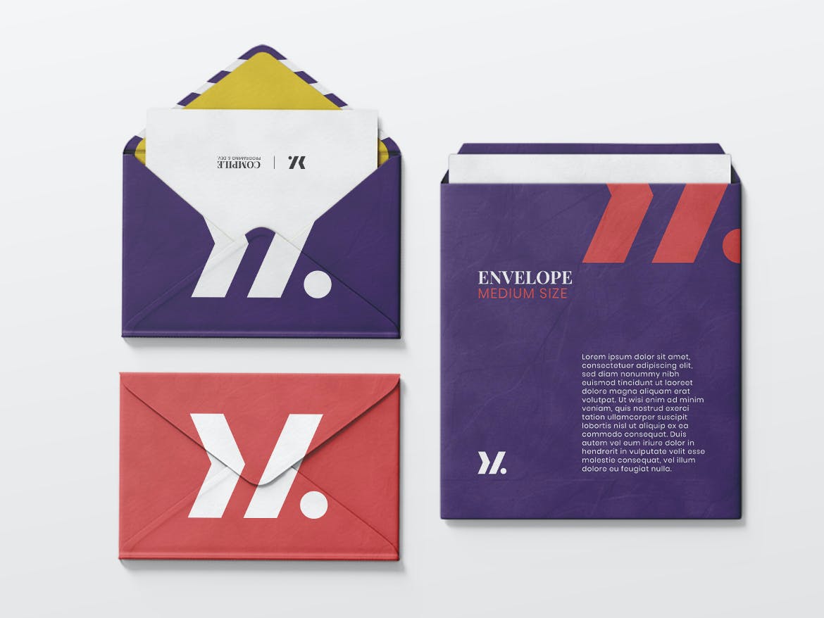 18个文具模型包PSD样机素材下载