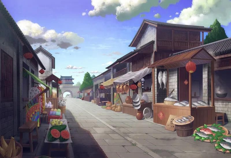 总共10G超级好看的日系画风场景海报贴图样机素材包!简直美翻了~