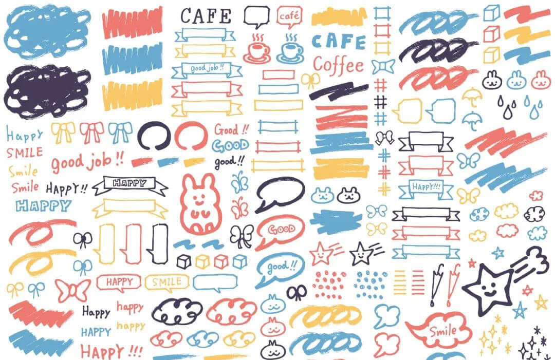 总共10G超级好看的日系画风场景海报贴图样机素材包!简直美翻了~