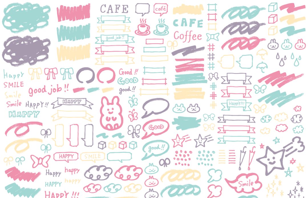 总共10G超级好看的日系画风场景海报贴图样机素材包!简直美翻了~