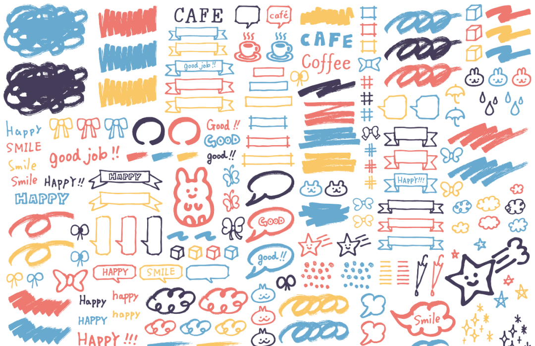 总共10G超级好看的日系画风场景海报贴图样机素材包!简直美翻了~