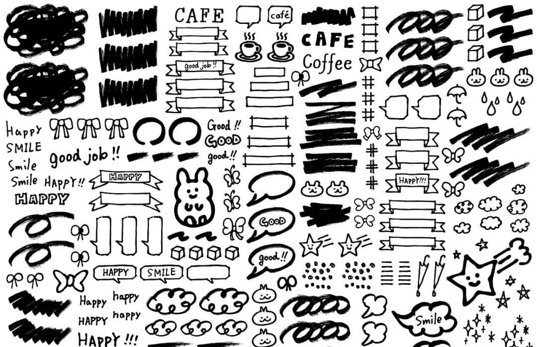 总共10G超级好看的日系画风场景海报贴图样机素材包!简直美翻了~