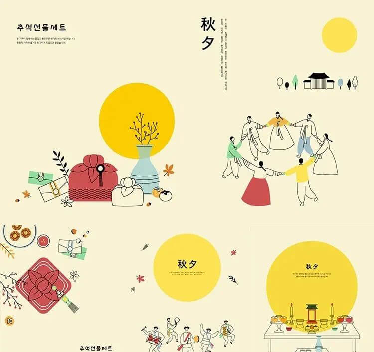 一大波高逼格中秋国庆海报来啦！设计师小伙伴们快快收藏！