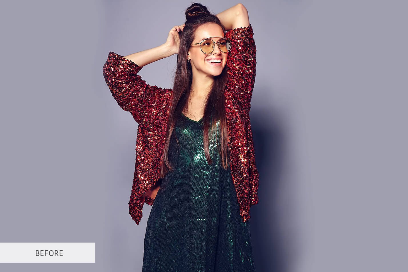 一键生成创意照片色散效果PS动作下载