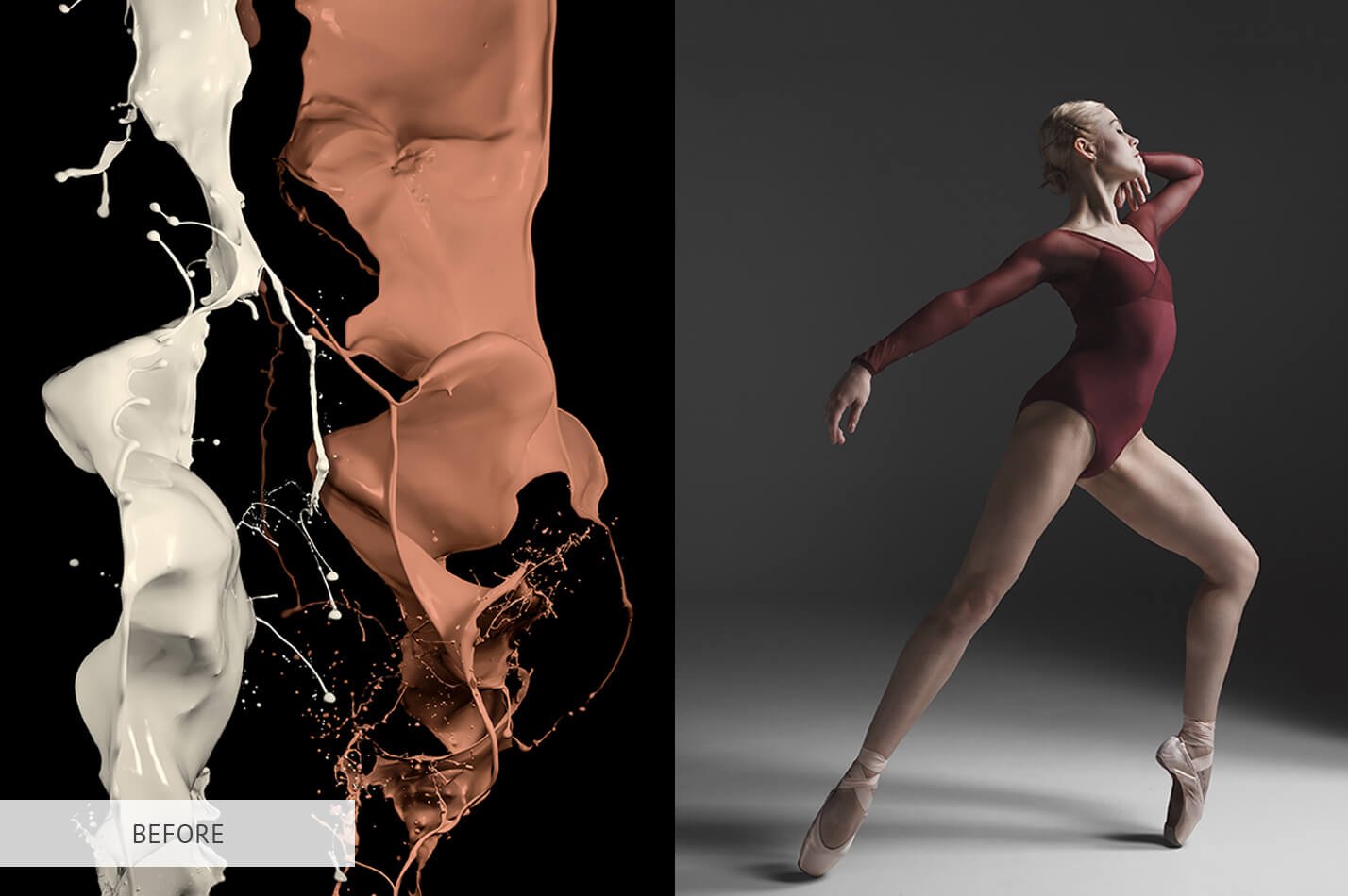 一键生成创意照片色散效果PS动作下载